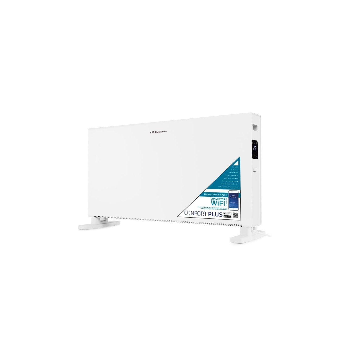 Convector orbegozo rew 2050/ 2000w/ wifi