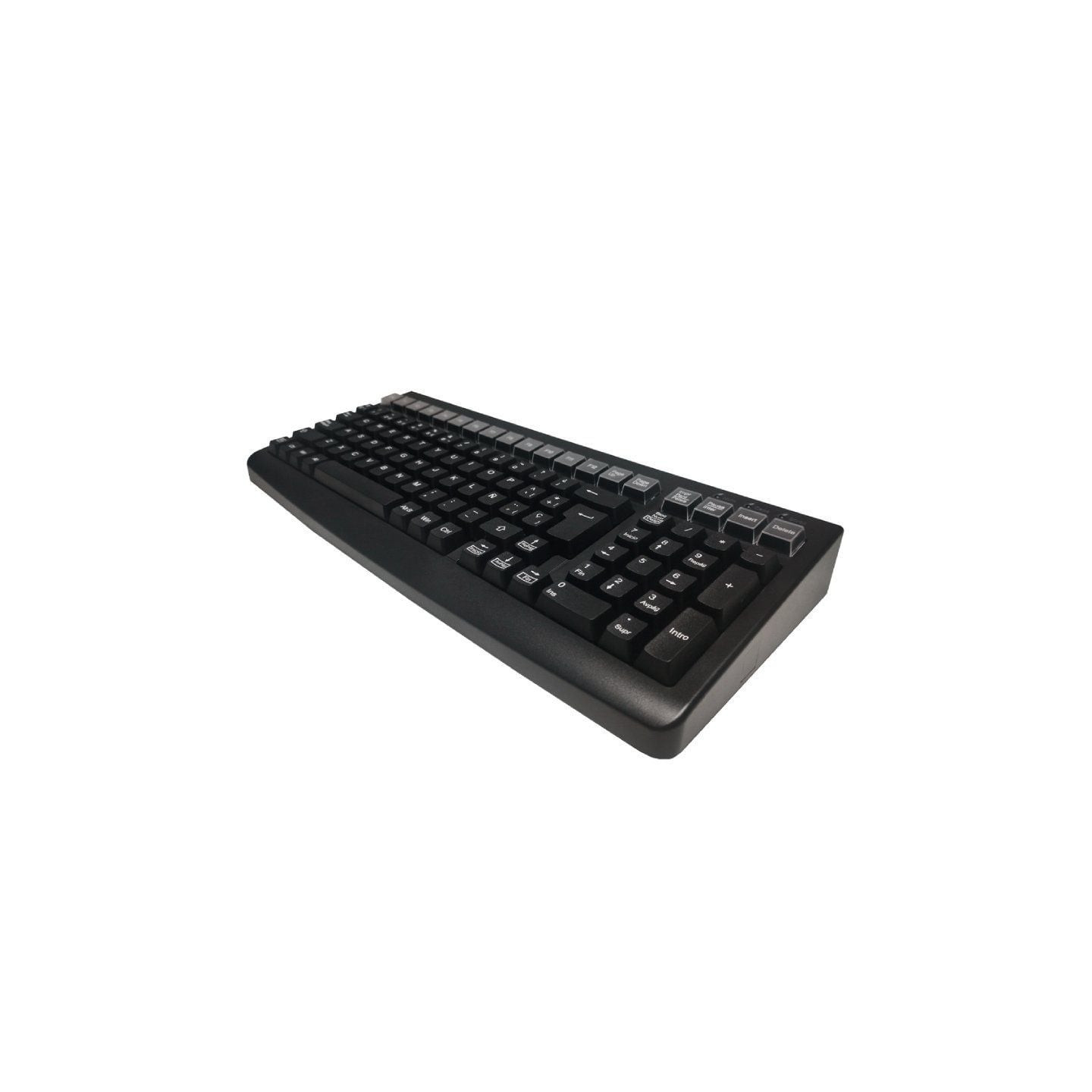 Teclado pos reducido mustek mkb-800/ negro