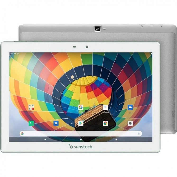 Tablet sunstech tab1011 10.1'/ 3gb/ 64gb/ octacore/ 4g/ plata