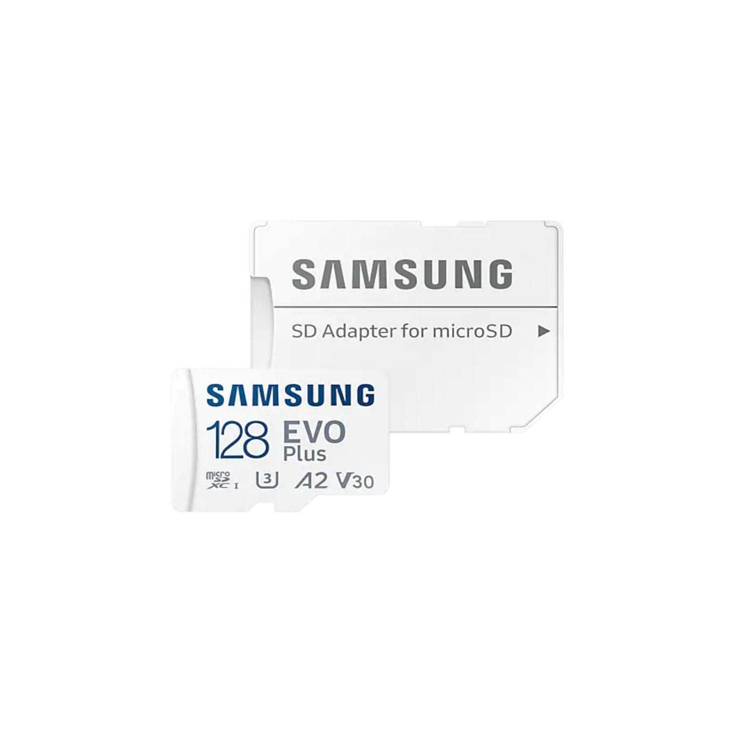 Tarjeta de memoria samsung evo plus 2023 128gb microsd xc con adaptador/ clase 10/ 160mbs