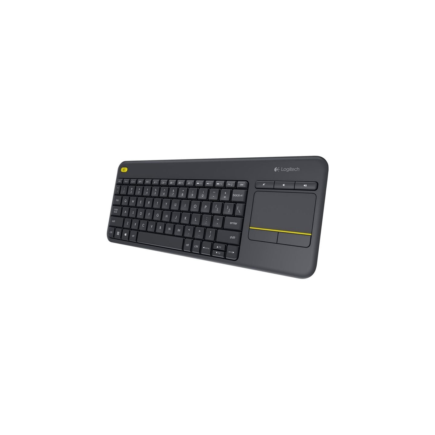 Teclado para smart tv logitech wireless touch k400 plus