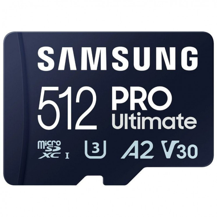 Tarjeta de memoria samsung pro ultimate 512gb microsd xc con adaptador/ clase 10/ 200mbs