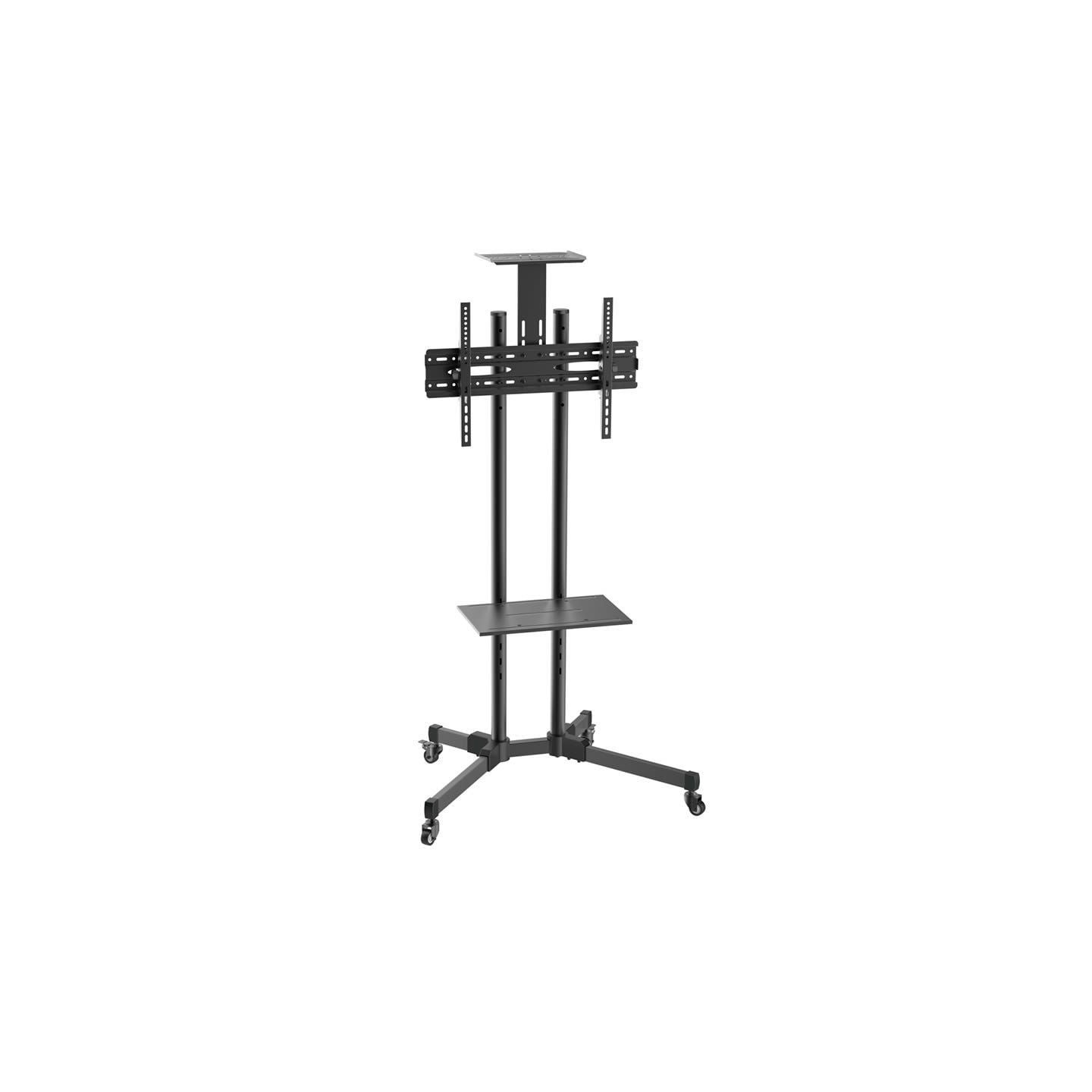 Soporte de Suelo Inclinable con Ruedas Aisens FT70TE-035 para TV de 37-70"/ hasta 50kg