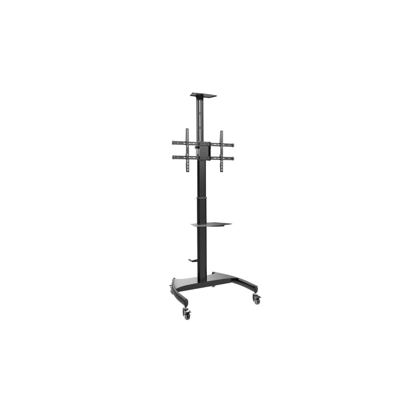 Soporte de Suelo Inclinable/ Giratorio con Ruedas y Manivela Aisens FT70TE-169 para TV 37-70"/ hasta 50kg