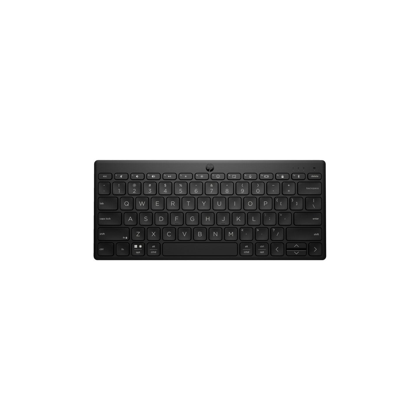 Teclado compacto inalámbrico por bluetooth hp 355 bluetooth/ negro