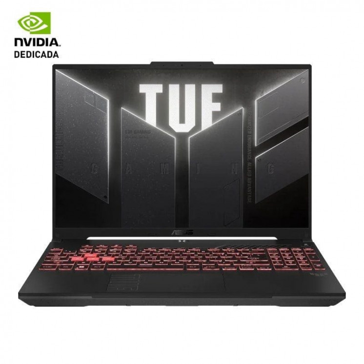 Portátil gaming asus tuf gaming a16 tuf607pi-qt047 ryzen 9 7845hx/ 32gb/ 1tb ssd/ geforce rtx 4070/ 16'/ sin sistema operativo