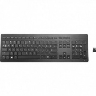 Teclado inalámbrico hp premium/ negro