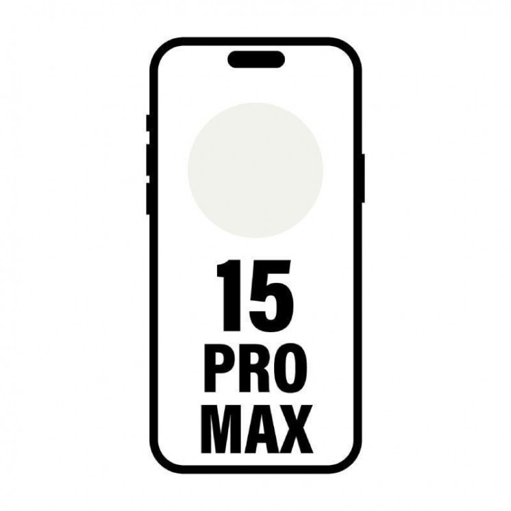 Smartphone apple iphone 15 pro max 1tb/ 6.7'/ 5g/ titanio blanco