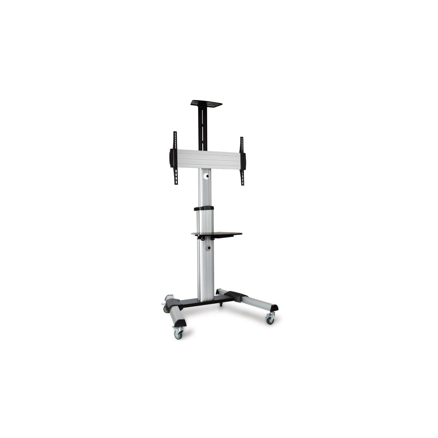 Soporte de Suelo Inclinable/ Orientable con Ruedas Fonestar STS-4064P para TV de 37-70"/ hasta 50kg