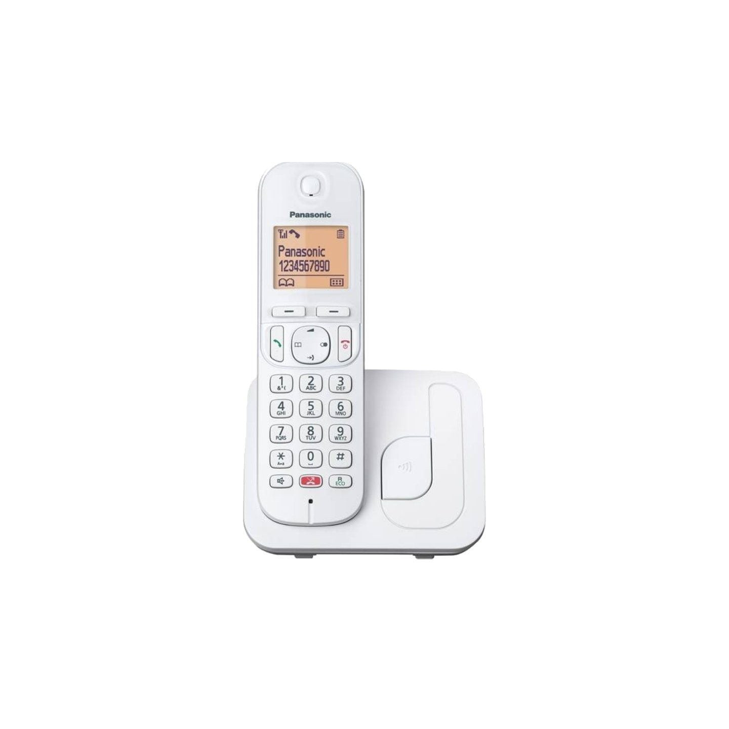 Teléfono inalámbrico panasonic kx-tgc250spw/ blanco