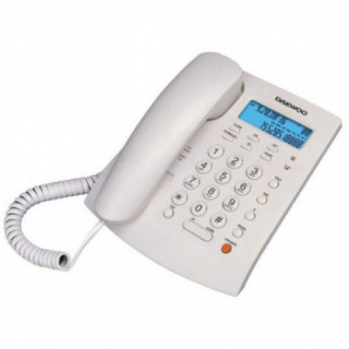 Teléfono daewoo dw6310/ blanco