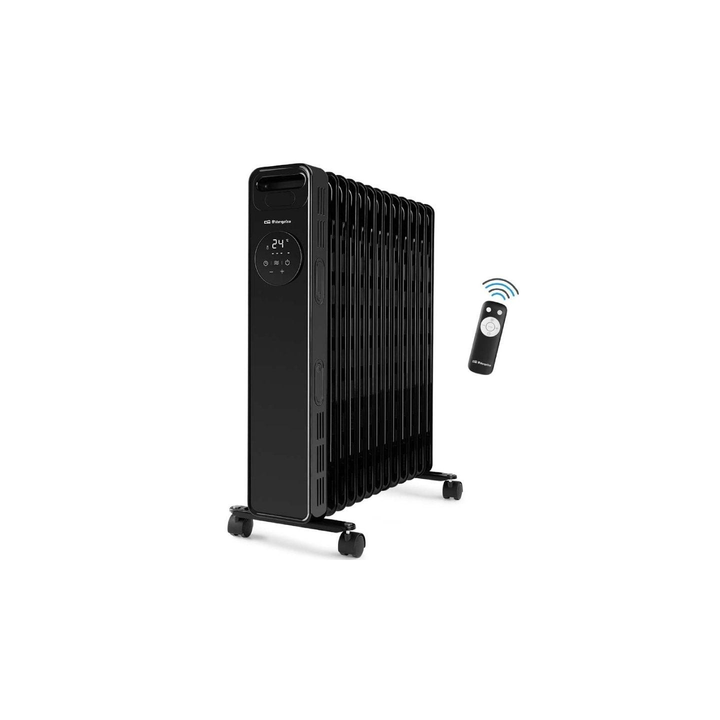 Radiador de aceite orbegozo rad 2510/ 3 potencias/ 2500w/ 9 elementos caloríficos