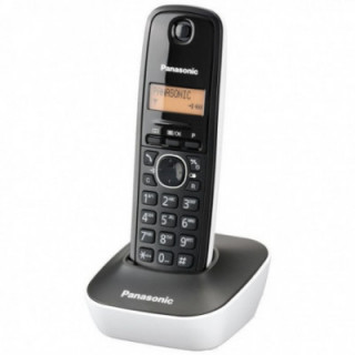 Teléfono inalámbrico panasonic kx-tg1611/ negro y blanco