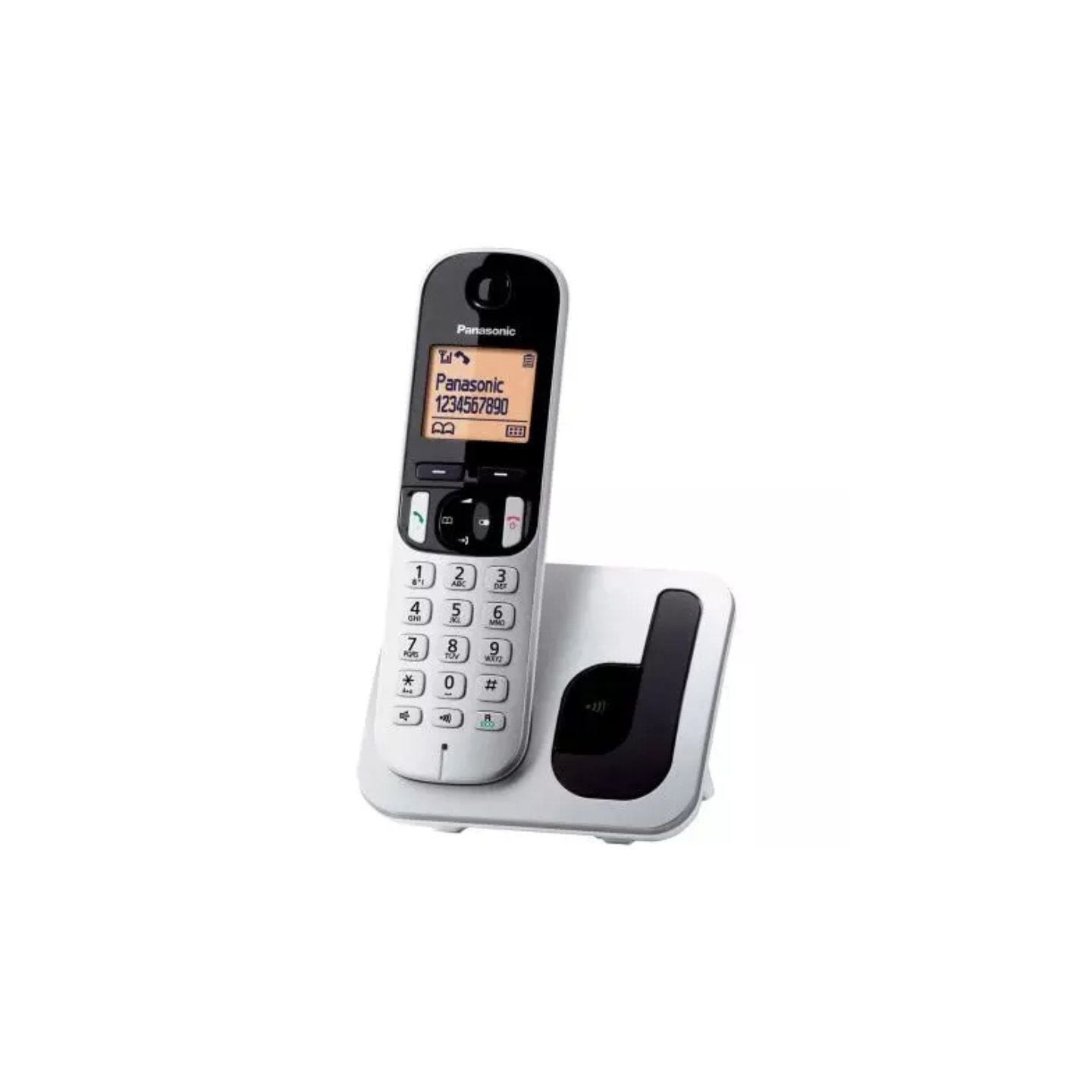 Teléfono inalámbrico panasonic kx-tgc210sp/ plata