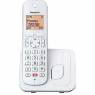 Teléfono inalámbrico panasonic kx-tgc250spw/ blanco