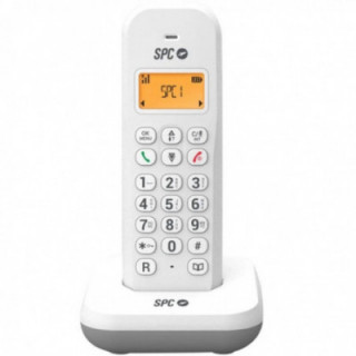 Teléfono inalámbrico spc keops 7334b/ blanco