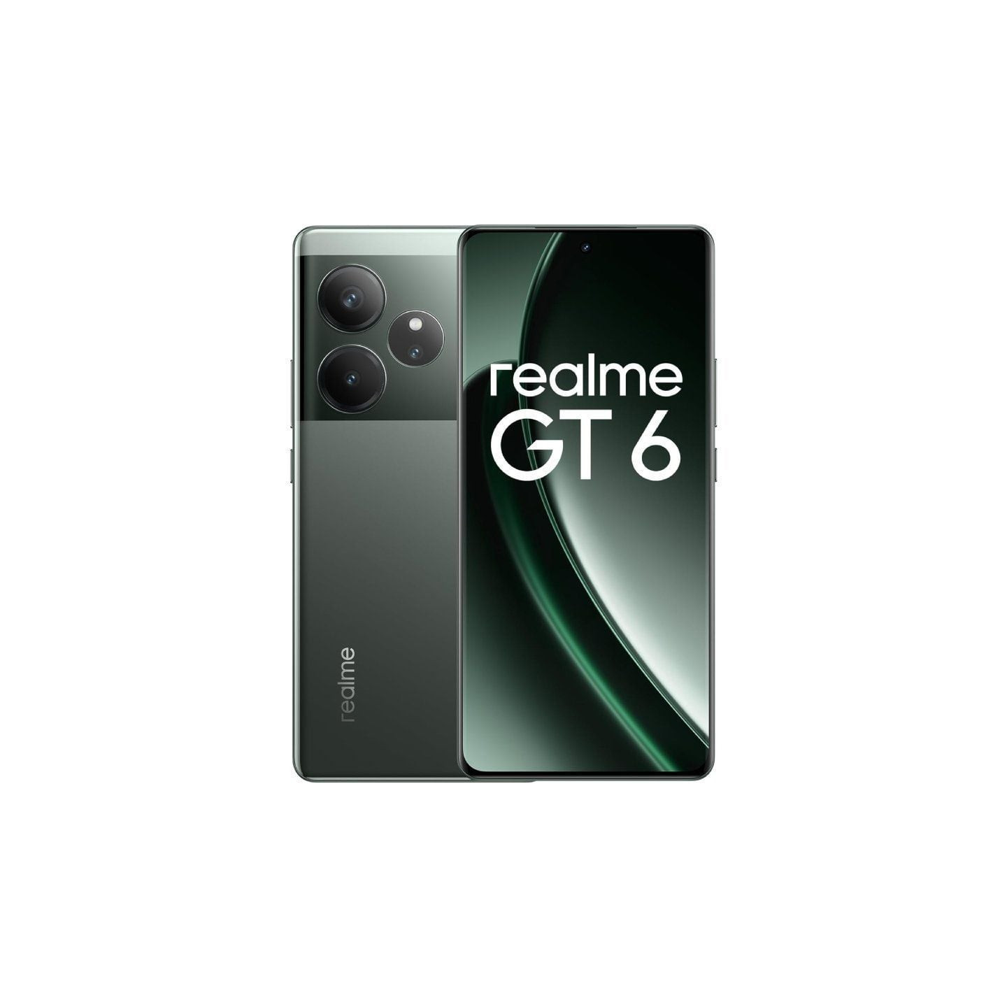 Smartphone realme gt6 16gb/ 512gb/ 6.78'/ 5g/ verde resplandor