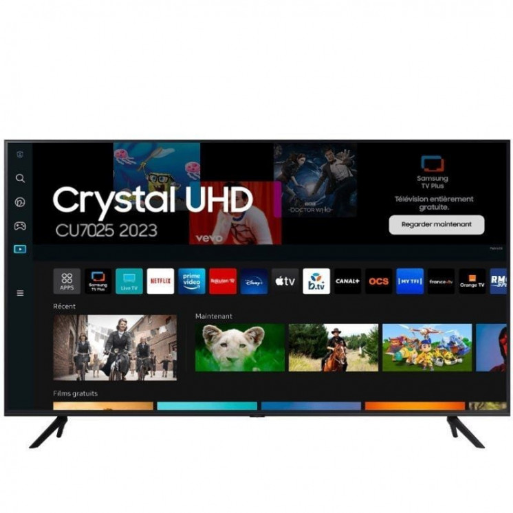 Televisor samsung crystal uhd tu43cu7025k 43'/ ultra hd 4k/ smart tv/ wifi