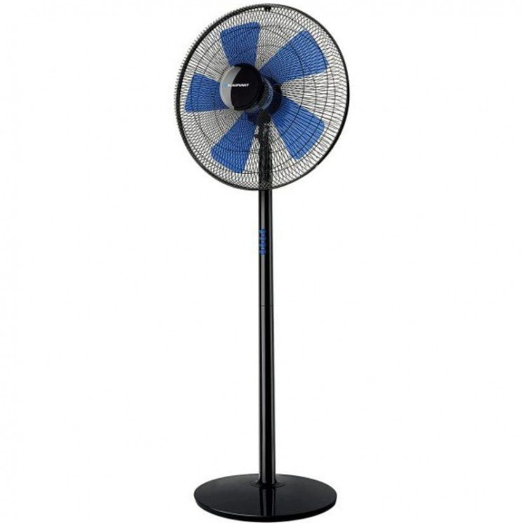 Ventilador de pie blaupunkt bp2009/ 45w/ 5 aspas 40cm/ 3 velocidades