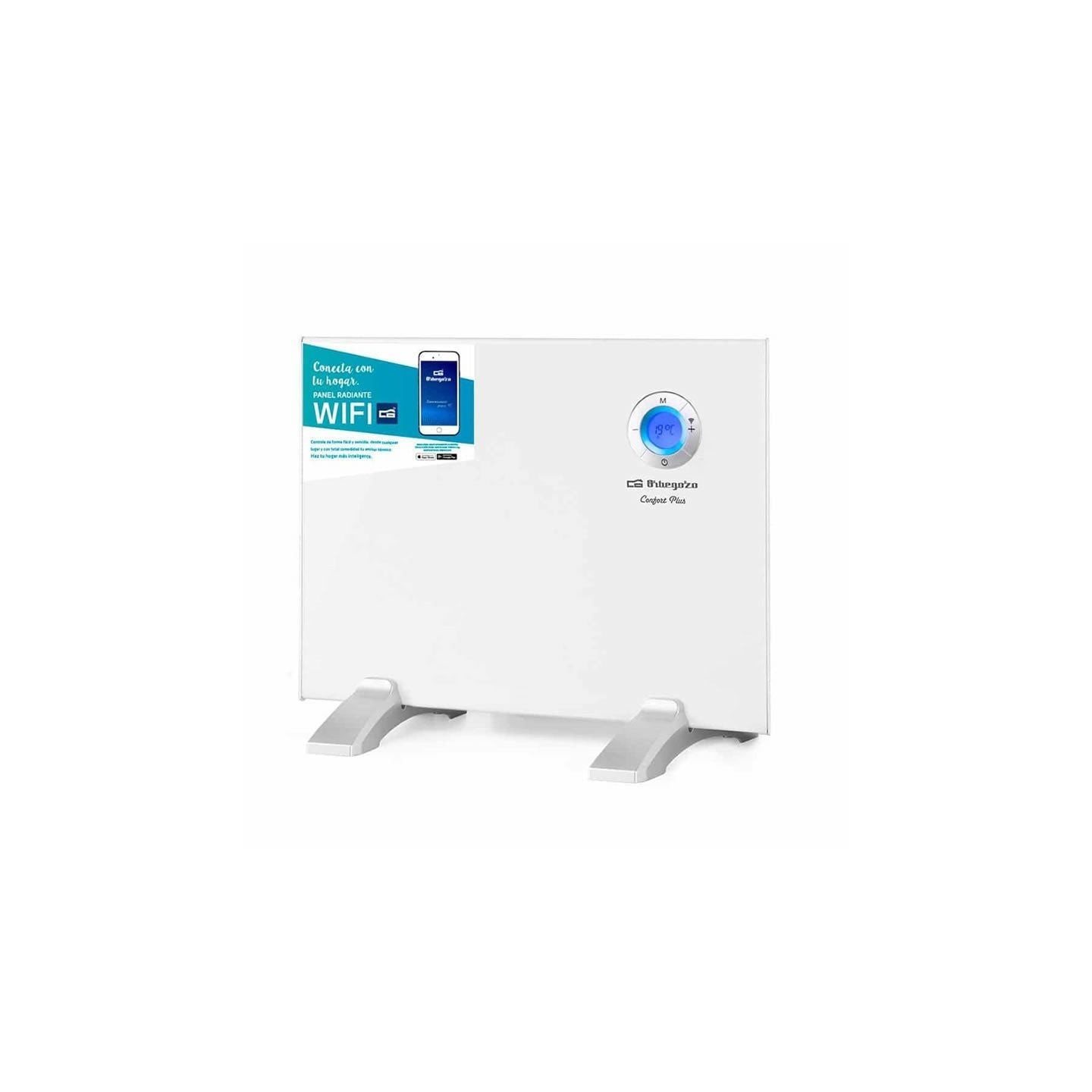 Panel calefactor radiante orbegozo rew 500/ 500w/ wifi