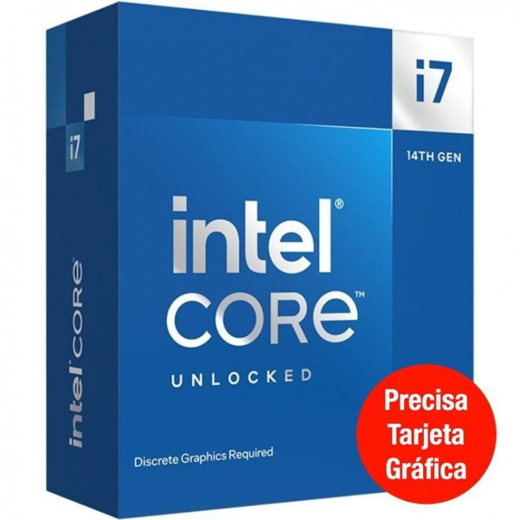 Procesador intel core i7-14700kf 3.40ghz socket 1700