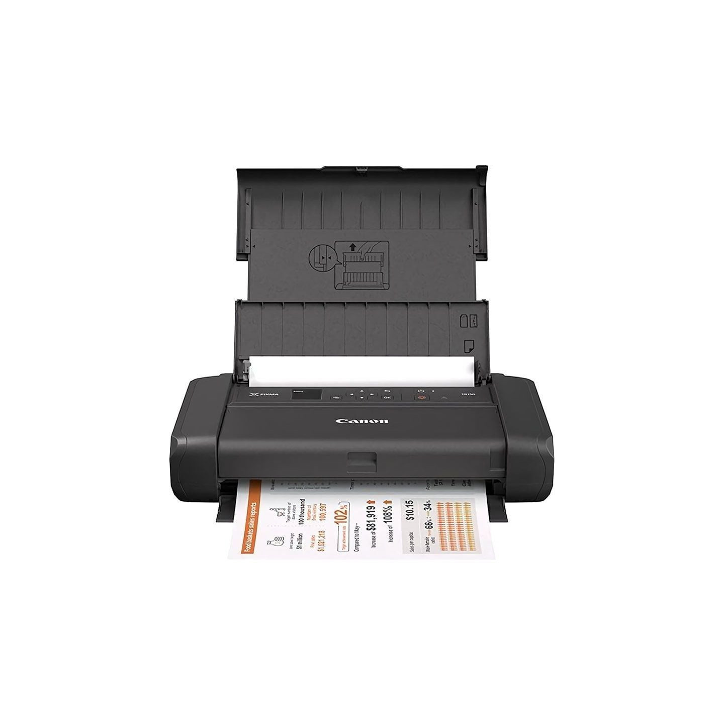 Impresora Portátil Canon PIXMA TR150 con Batería/ WiFi/ Negra