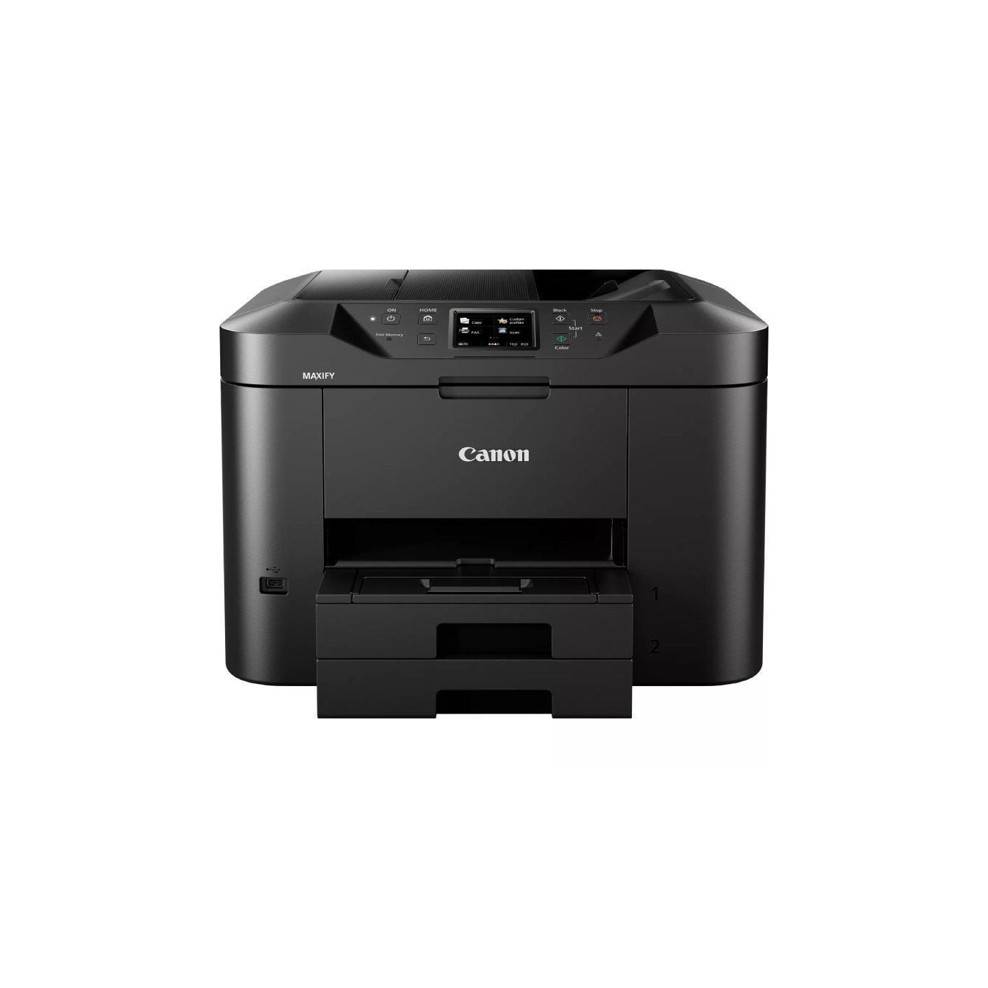 Multifunción Canon MAXIFY MB2750 WiFi/ Fax/ Dúplex/ Negra