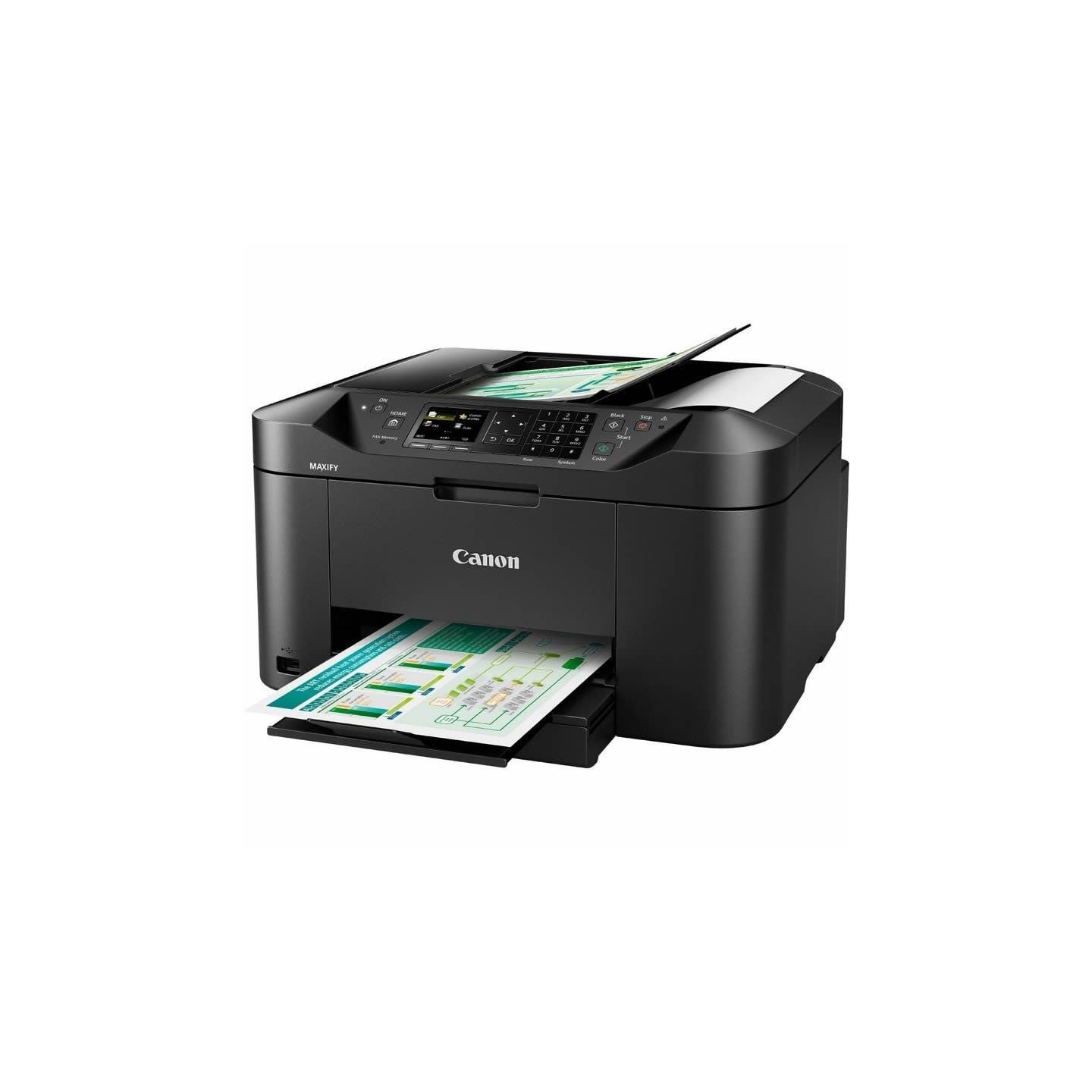 Multifunción Canon MAXIFY MB2150 WiFi/ Fax/ Dúplex/ Negra