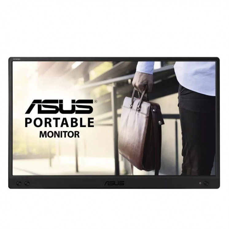 Monitor portátil asus zenscreen mb166c 15.6'/ full hd/ negro