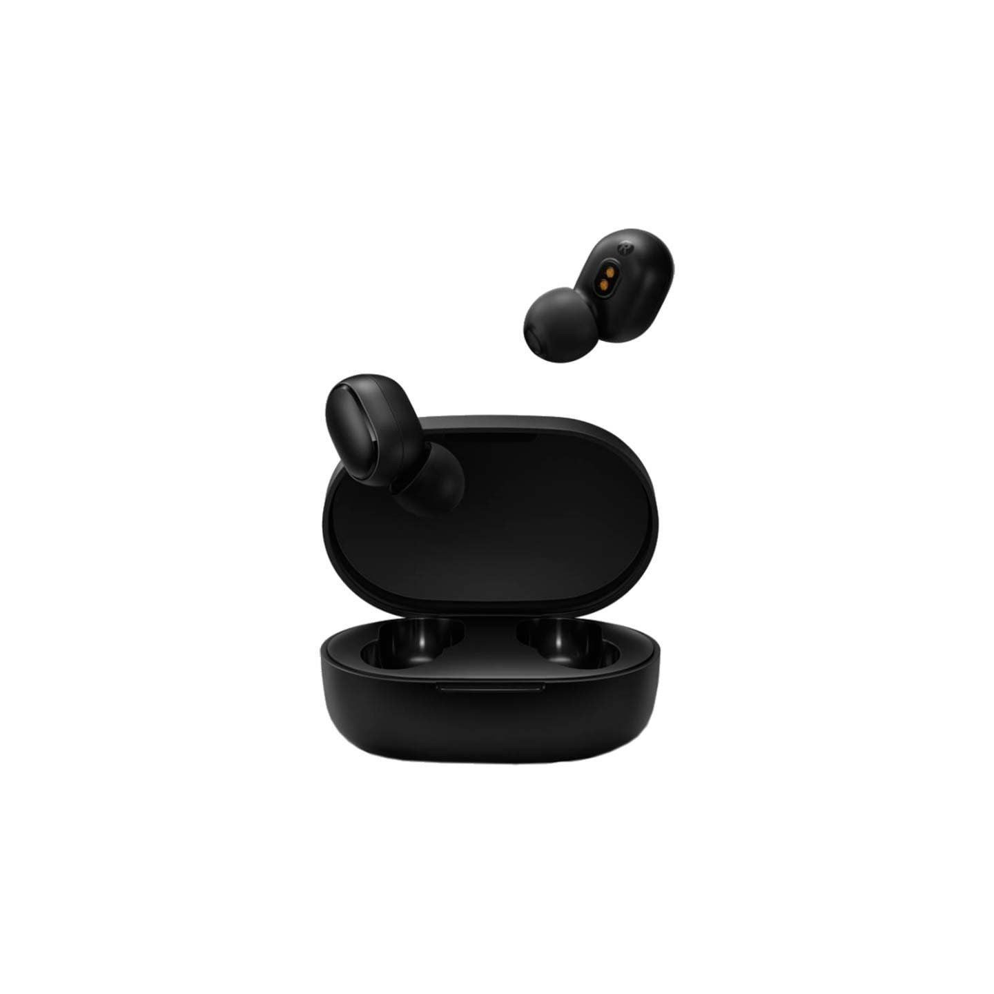 Auriculares bluetooth xiaomi mi true wireless earbuds basic 2 con estuche de carga/ autonomía 4h/ negros