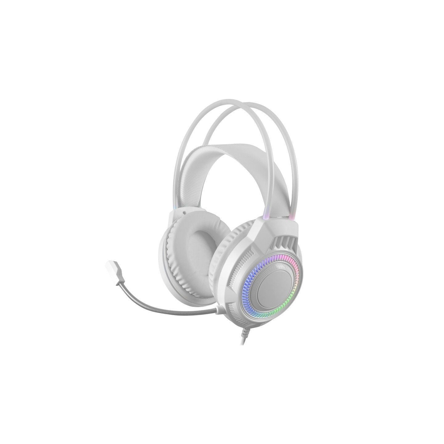 Auriculares Gaming con Micrófono Mars Gaming MH124W/ Jack 3.5/ Blancos