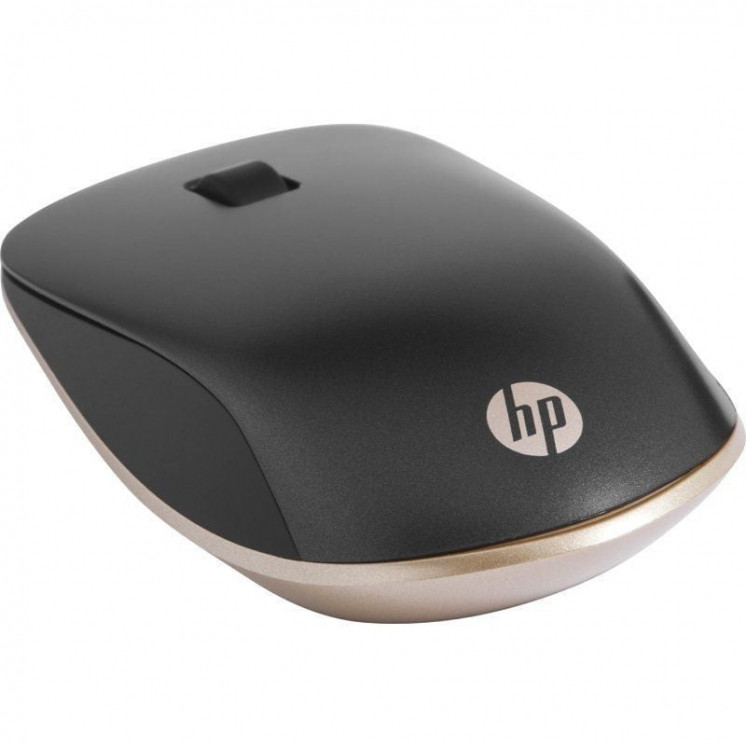 Ratón inalámbrico por bluetooth hp 410/ hasta 1600 dpi/ plata y negro