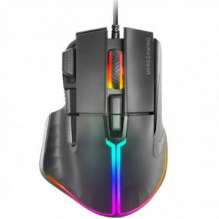 Ratón Gaming Mars Gaming MM-XT/ Hasta 12800 DPI