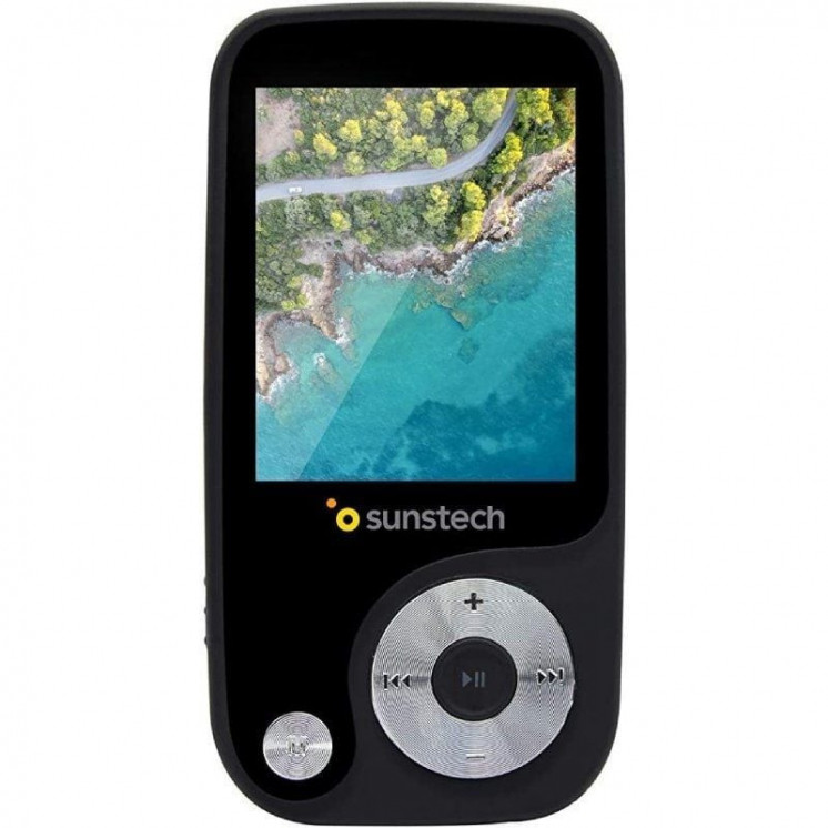 Reproductor mp4 sunstech thorn/ 4gb/ pantalla 1.8'/ radio fm/ negro