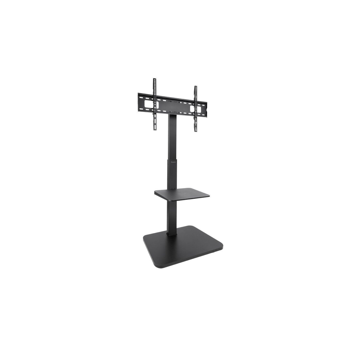 Soporte de Suelo Inclinable/ Ajustable TooQ MOON FS2287M-B para TV de 37-75"/ hasta 40kg