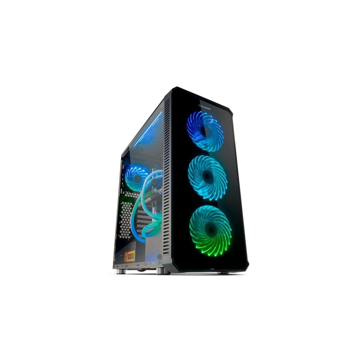 Caja Gaming Torre Nox Hummer TGX Rainbow