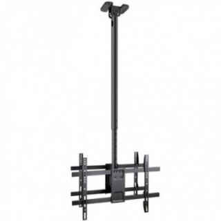 Soporte de Techo Giratorio/ Inclinable/ Nivelable TooQ LPCE2286TSLI-XL-B para 2 TV de 43-86"/ hasta 100kg