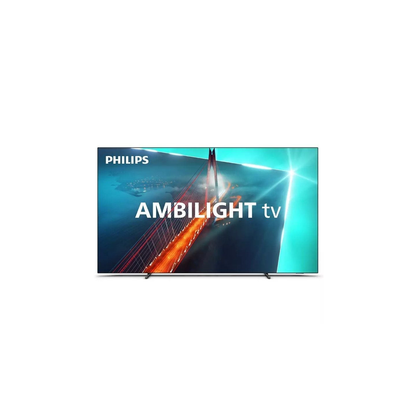 Televisor philips 48oled718 48'/ ultra hd 4k/ ambilight/ smart tv/ wifi