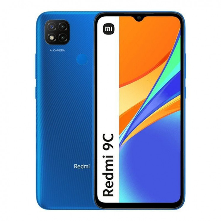 Smartphone xiaomi redmi 9c nfc 2gb/ 32gb/ 6.53'/ azul crepúsculo