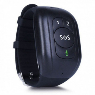 Pulsera smartband leotec senior smart band 4g/ negra