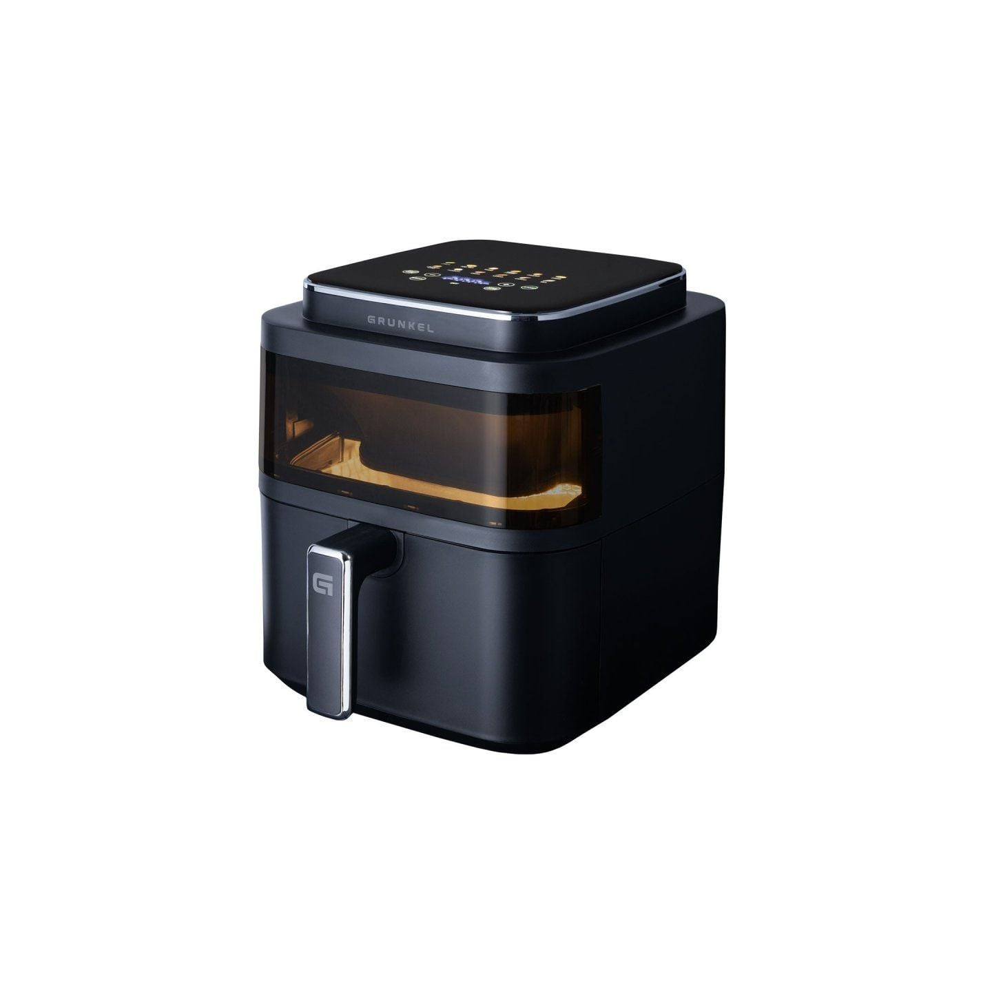 Freidora por aire / sin aceite grunkel black light fryer/ 1400w/ capacidad 6l