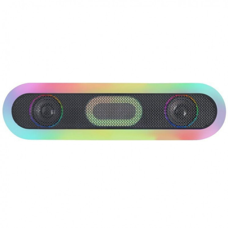 Barra de Sonido con Bluetooth Mars Gaming MSB-ORB/ 20W/ 2.0/ Negra