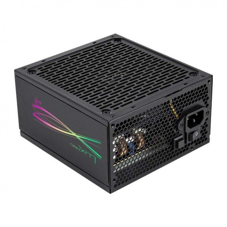 Fuente de alimentación aerocool luxpro rgb1000m/ 1000w/ ventilador 14cm/ 80 plus gold