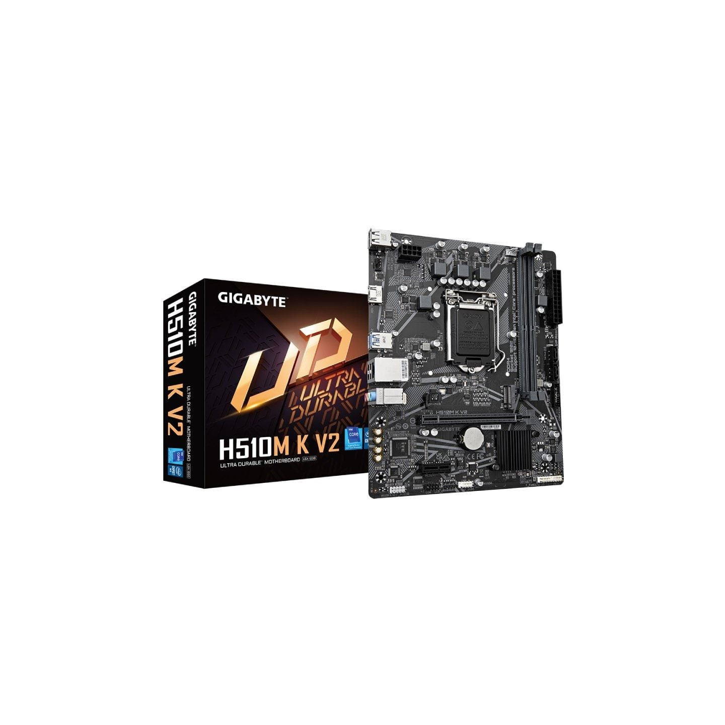 Placa base gigabyte h510m k v2 socket 1200/ micro atx