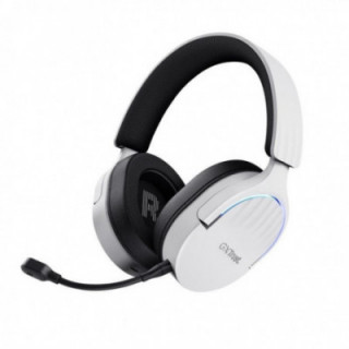 Auriculares Gaming Inalámbricos con Micrófono Trust Gaming GXT 491 Fayzo/ Bluetooth/ Jack 3.5/ Blancos