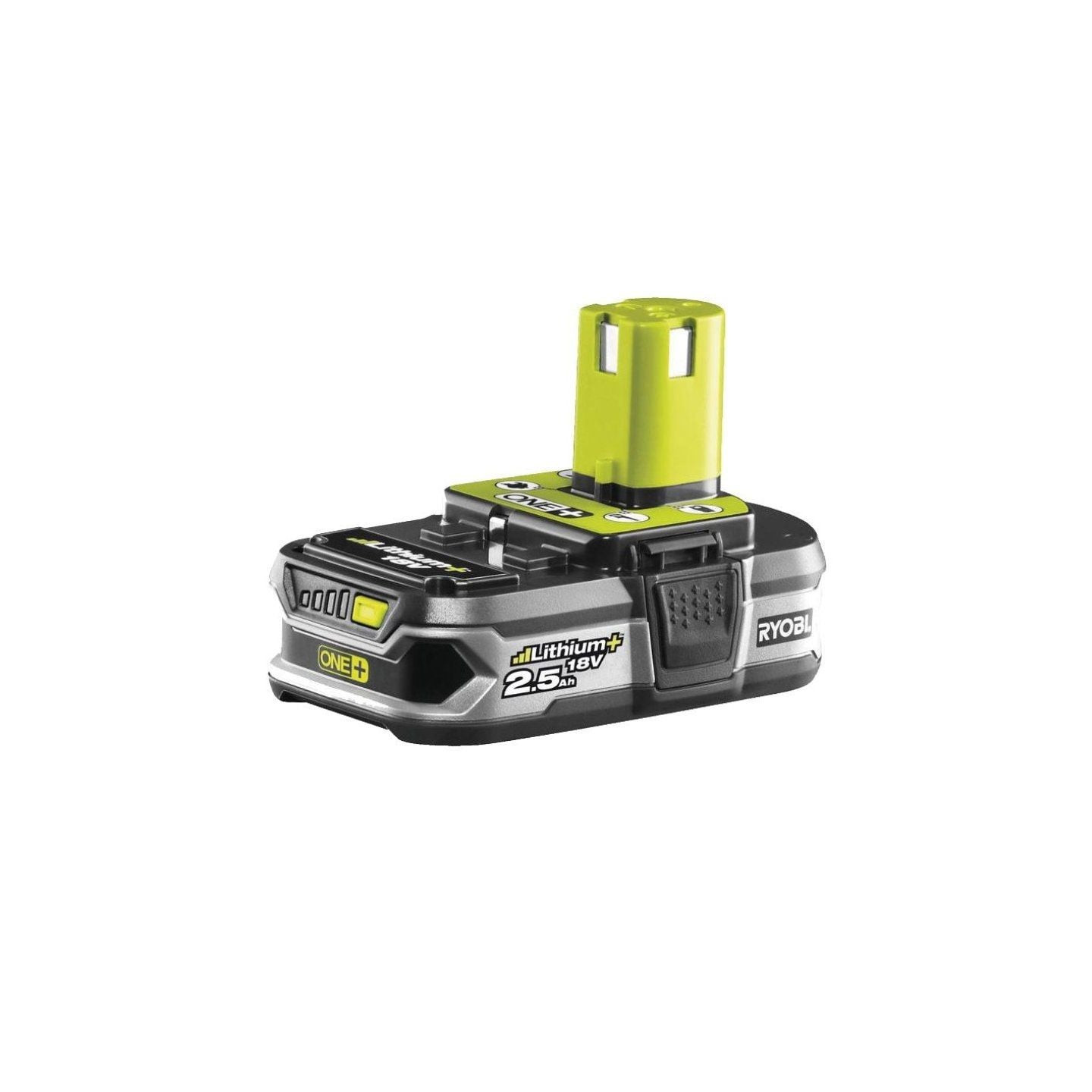 Batería de litio ryobi one+ rb18l25/ 18v 2,5ah/ sin cargador