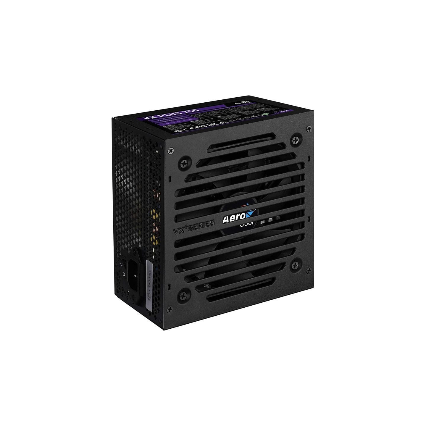 Fuente de alimentación aerocool vx plus 750/ 750w/ ventilador 12cm