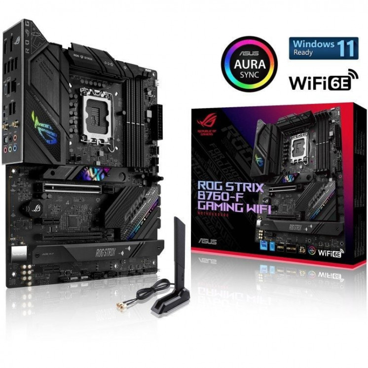 Placa base asus rog strix b760-f gaming (wi-fi) socket 1700