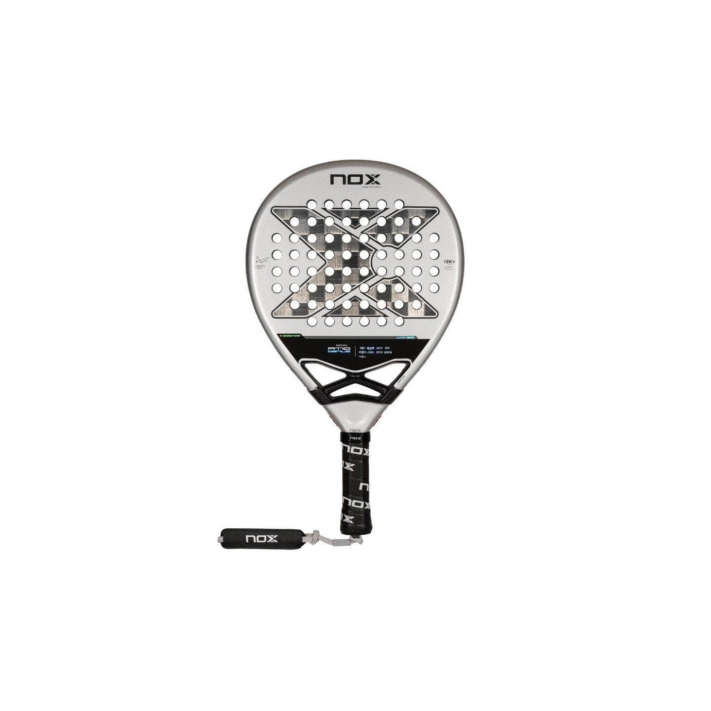 Pala de pádel noxsport at10 luxury genius 18k 2024 (agustin tapia)