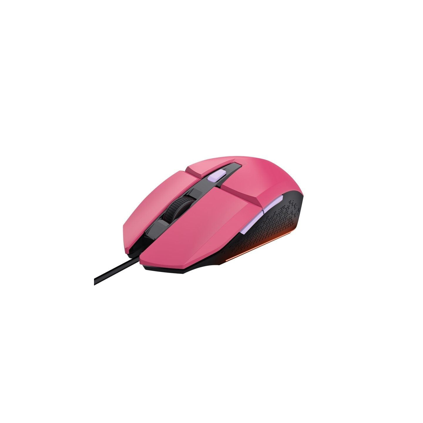 Ratón Gaming Trust Gaming GXT 109 Felox/ Hasta 6400 DPI/ Rosa